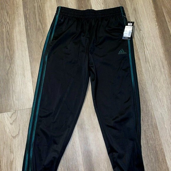 adidas Other - NWT ADIDAS Y Tricot Jogger21 Black W/Green NEW WITH TAGS